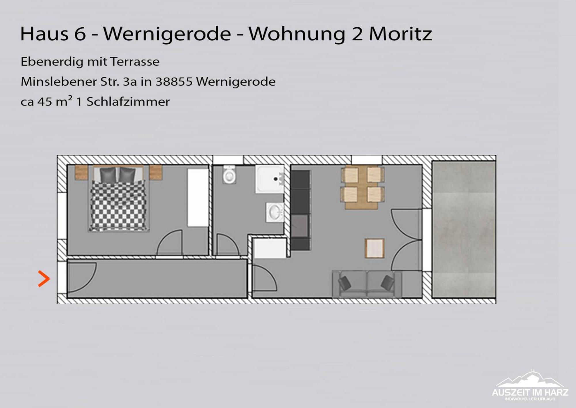 Auszeit-Im-Harz Haus 6 Wohnung 2 Wernigerode Eksteriør billede